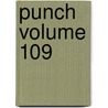 Punch Volume 109 by Mark Lemon