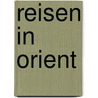 Reisen in Orient door Julius Heinrich Petermann