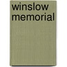 Winslow Memorial door Onbekend