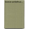 Boeve-amlethus... door Rudolf Zenker