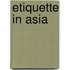 Etiquette In Asia