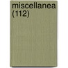 Miscellanea (112) by Libri Gruppo