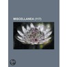 Miscellanea (117) door Libri Gruppo