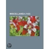 Miscellanea (142) door Libri Gruppo