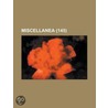 Miscellanea (145) by Libri Gruppo