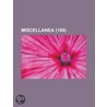 Miscellanea (169) door Libri Gruppo