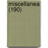 Miscellanea (190)
