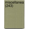 Miscellanea (243) door Libri Gruppo