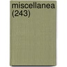 Miscellanea (243) by Libri Gruppo