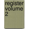 Register Volume 2 door New York State Association