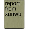 Report from Xunwu by Zedong Mao