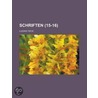 Schriften (15-16) door Ludwig Tieck
