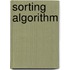Sorting Algorithm