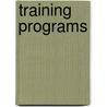 Training Programs door Niraj Chimote