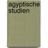 Agyptische Studien door Georg Ebers