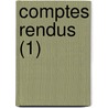 Comptes Rendus (1) door Livres Groupe