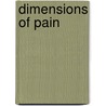 Dimensions of Pain door Lisa Folkmarson Kall