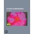 Etudes Sum Riennes