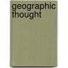 Geographic Thought by Tim Cresswell