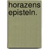 Horazens Episteln.