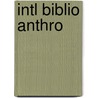 Intl Biblio Anthro door International Committee for Social Sciences Documentation