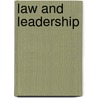 Law and Leadership door Paula Monopoli