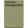 Minimal Management door Frank Schäfer
