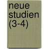 Neue Studien (3-4) by Karl Rosenkranz