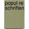 Popul Re Schriften door Ludwig Boltzmann