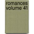 Romances Volume 41