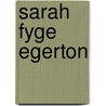 Sarah Fyge Egerton door Robert Evans