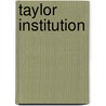 Taylor Institution door G. Fiedler H.