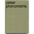 Ueber Phonometrie.