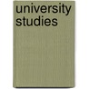 University Studies by University of Cincinnati