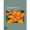 --Litt Rature-- (3) by Victor Cousin