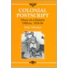 Colonial Postscript by John Morley