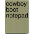 Cowboy Boot Notepad