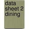 Data Sheet 2 Dining door J. Dartford