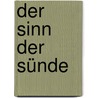 Der Sinn der Sünde by Simon Laham