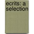 Ecrits: A Selection
