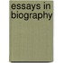 Essays in Biography