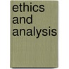 Ethics And Analysis door Luigi Zoja