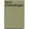 Henri D'Ofterdingen by Novalis