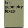 Holt Geometry Texas door Wayne L. Winston