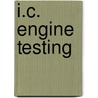 I.C. Engine Testing door Sanjay S. Satpute