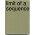 Limit Of A Sequence