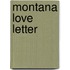 Montana Love Letter