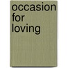 Occasion for Loving by Nadine Gordimer