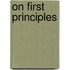 On First Principles
