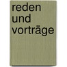 Reden und Vorträge by Karl Hagen